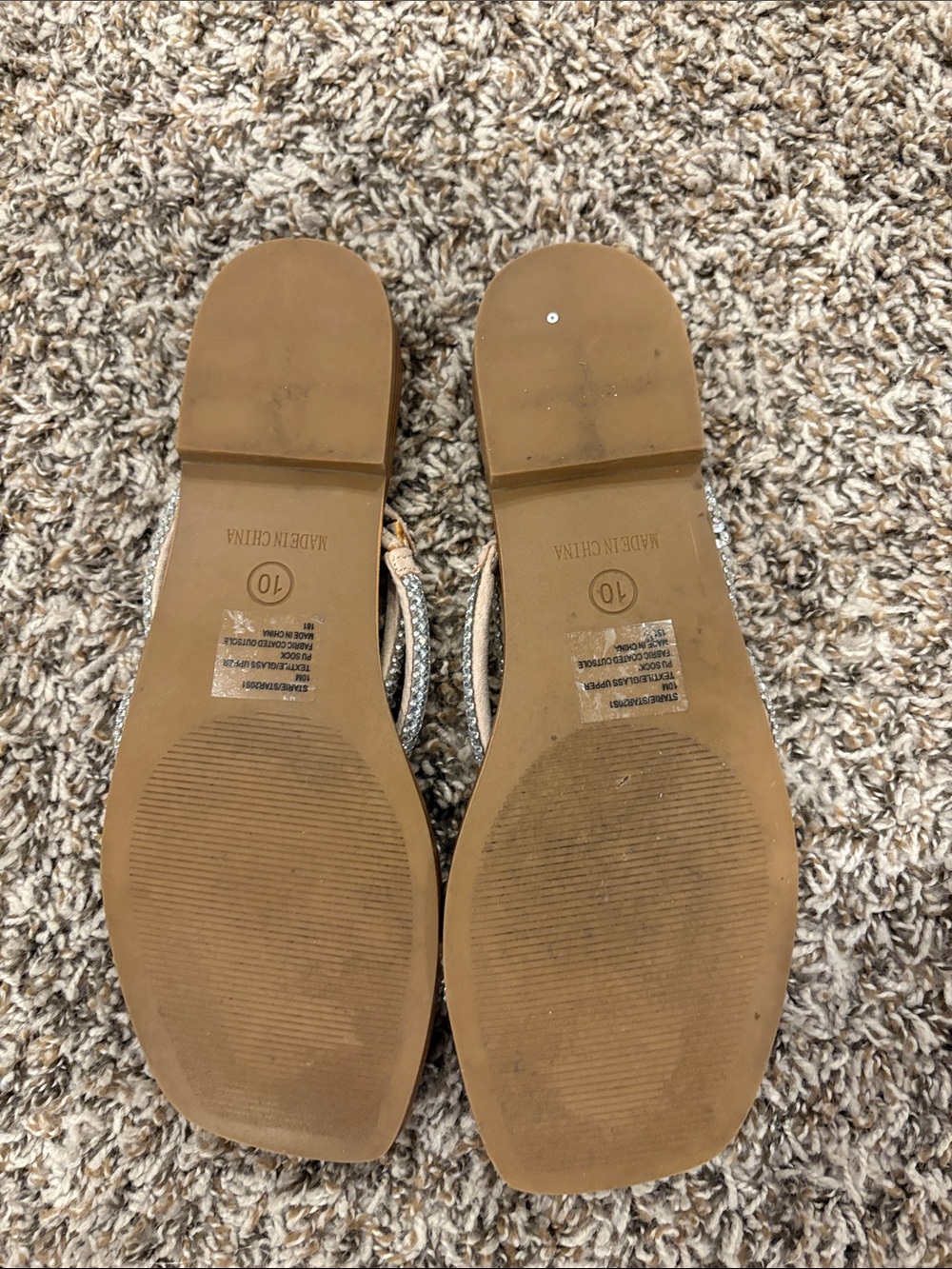 Steve Madden Crystal-Strap Sandals - Picture 3 of 3